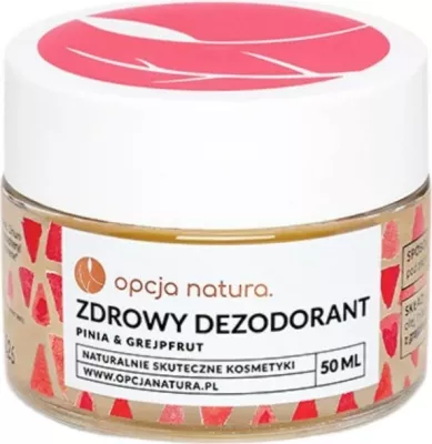 Deodorant krem unisex Opcja Natura Pinia & Grapefruit 50ml