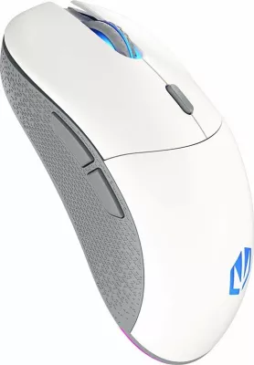 Maus Endorfy GEM Plus Wireless EY6A015 26000 DPI RGB 2.4GHz/USB 6 butona Onyx White, i bardhë