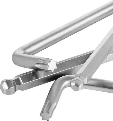 Çelës Torx PROLINE 48501 T10 48/17 mm krom