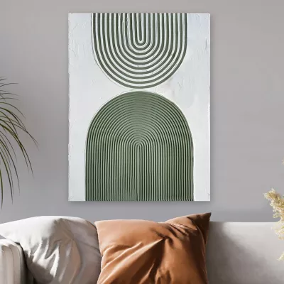Pikturë dekorative 3D në kanavacë, Wallity, RFB5_5070, shumëngjyrëshe, 50x70cm