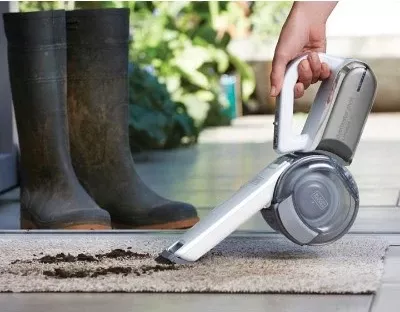 Fshesë dore Black & Decker PV1820L, pa kabllo, argjend