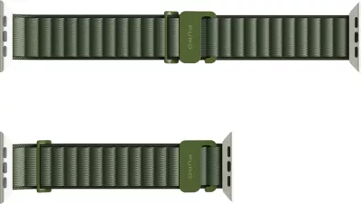Rrip najloni për Apple Watch Puro Extreme, 42/44/45/49mm, e gjelbër e errët
