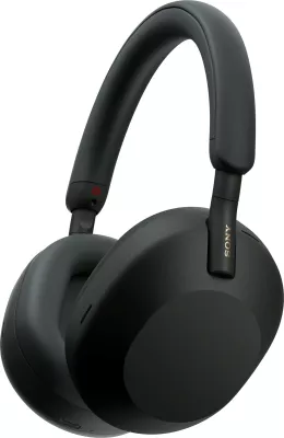 Kufje SONY WH-1000XM5B, Bluetooth, Noise Cancelling, me mikrofon, e zezë