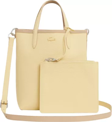 Çantë shopping Lacoste NF2991 për femra, bezhë