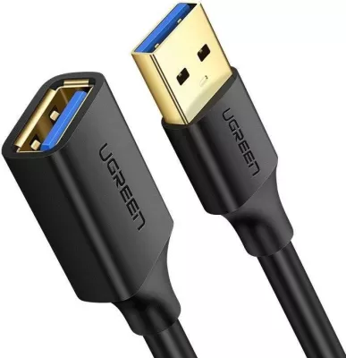 Kabllo zgjatuese USB 3.0 UGREEN 10368B, 1m, e zezë