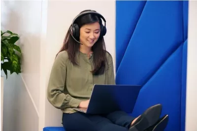 Kufje Bluetooth Kensington H3000, Wireless, Gaming, 20 - 20000 Hz, E zezë
