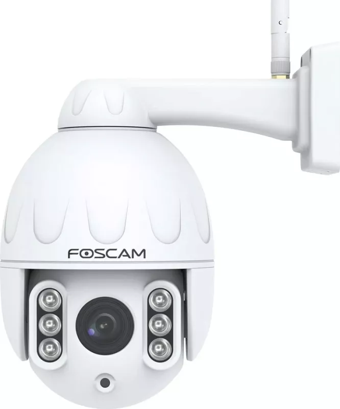 Kamerë IP Foscam SD4-W, dome, wireless, 4x zoom, e bardhë