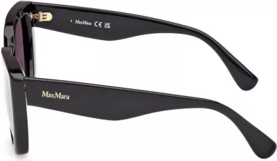 Syze dielli Max Mara GLIMPSE4 MM0090 01A, të zeza [Madhësia: 54]