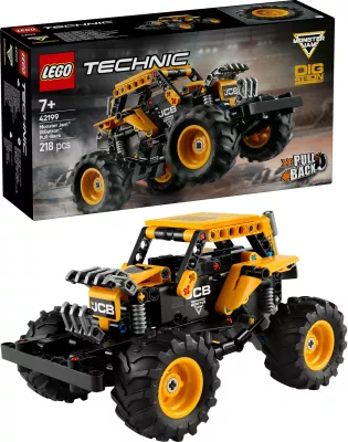 Set ndërtimi LEGO Technic Monster Jam DIGatron 42199, 218 pjesë, pull-back, multingjyrësh