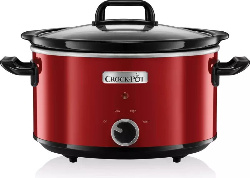 Slow cooker Crock-Pot SCV400RD, 3.5 L, E zezë, E kuqe