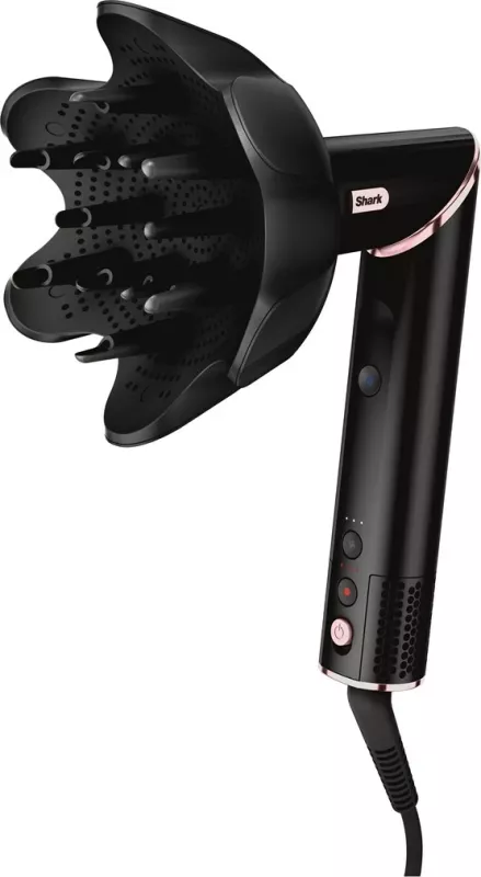Multistyler për flokë Shark FlexStyle 5-in-1, 1400 W, HD440EU, zi/rozë