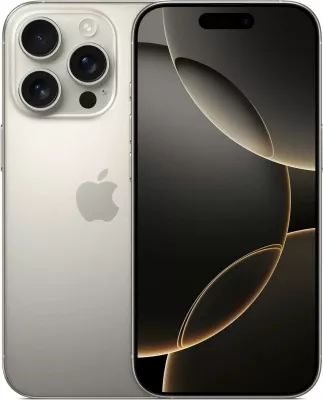 Apple iPhone 16 Pro, 6.3", 256GB, natural titanium