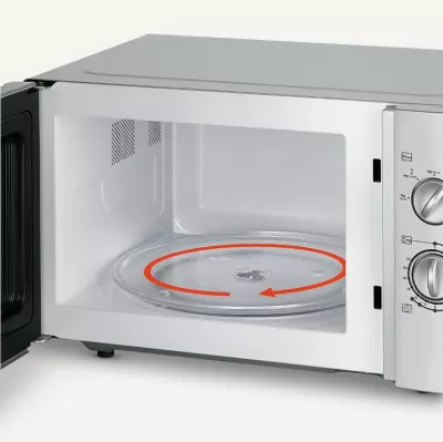Mikrovalë Severin 7772000, solo, 28L, 900W, argjendtë