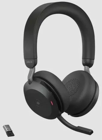 Smartwatch Jabra Evolve2 75, USB-C UC, Wired & Wireless, 20 - 20000 Hz, 197 g, E zezë