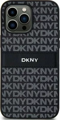 Mbështjellës DKNY DKHCS24LPRTHSLK për Samsung Galaxy S24 Ultra (S928), hardcase eko-lëkurë Mono Stripe & Metal Logo, i zi