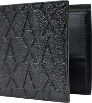 Portofol për meshkuj Armani Exchange XM000167 AF12133, i zi