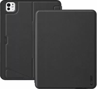 Mbështjellës me tastierë Tech-Protect SC Mag Pen për iPad Pro 11" (5th gen, 2024), i zi, me vend për stilolaps