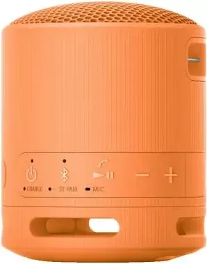 Altoparlant portabël Bluetooth Sony SRS-XB100, 16 orë bateri, IP67, portokalli