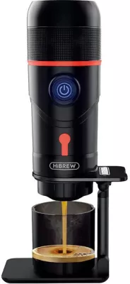 Aparat portativ për kafe HiBREW H4 Premium, 15 bar, 80W, me kuti mbrojtëse