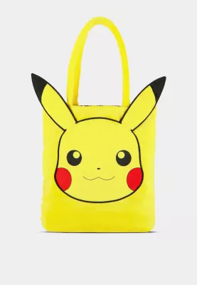 Torbë tote Difuzed Pokémon Pikachu Novelty II, plush/teddy, e verdhë