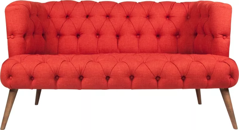 Divan dy ulëse Atelier del Sofa, ngjyrë e kuqe 'Tile', West Monroe