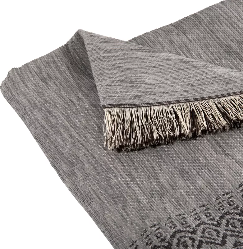 Mbulesë divani me thekë DREAMTOPIA FH12164.05 ngjyrë gri 178x178 cm