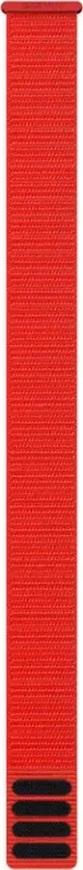 Rrip për smartwatch Garmin UltraFit Nylon Strap, 26 mm, Flame Red