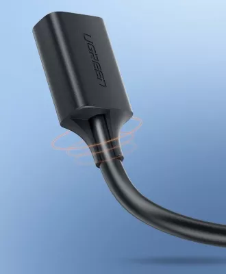 Kabllo zgjatëse USB-A Ugreen US129 USB 3.0 1.5 m Male-Female, e zezë