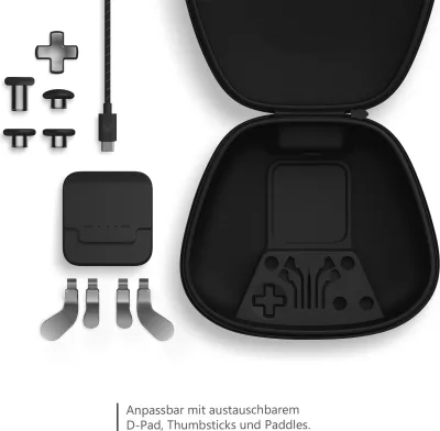 Kontroller për lojëra Microsoft Xbox Elite Series 2, PC, Xbox One, Ngjyrë e zezë, USB Type-C
