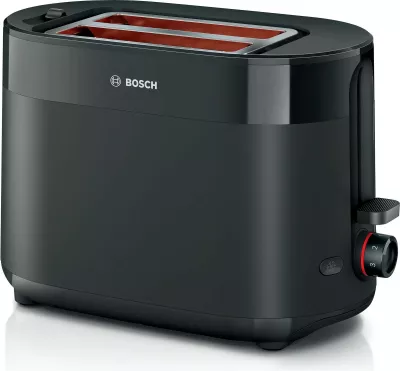 Tostues Bosch TAT2M123, 2 feta, plastikë, 950W, i zi