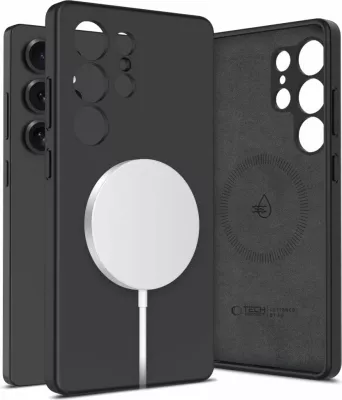 Mbështjellës Tech-Protect Liquid Silicone MagSafe për Samsung Galaxy S25 Ultra, Vjollcë