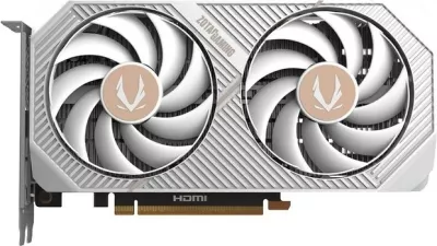 Kartë grafike Zotac GAMING GeForce RTX 5060 Twin Edge OC, 8 GB GDDR7, Bardhë