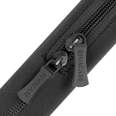 Mbështjellës laptopi RIVACASE 5223 për 13.3-14\", neopren/poliester, zinxhir i dyfishtë, i zi