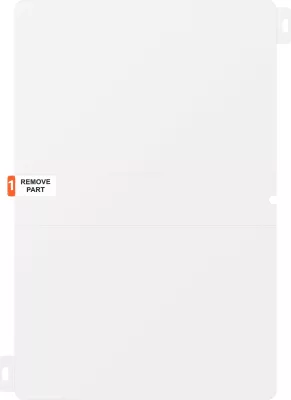 Mbrojtës ekrani Samsung EF-UX710CTEGWW, Anti-glare, 11", transparent