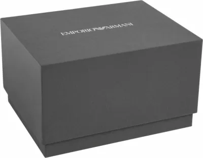 Orë dore me byzylyk për meshkuj Emporio Armani, të zeza