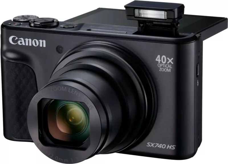 Aparat Canon PowerShot SX740 HS, 20.3 MP, 40x Zoom, 4K, i zi