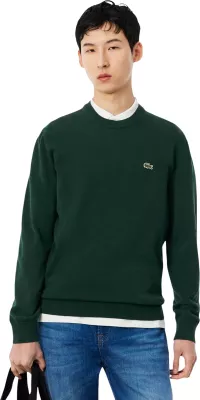 Xhemper për meshkuj Lacoste AH3225-00, i gjelbër i errët