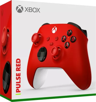Gamepad Microsoft Xbox Wireless Controller, Bluetooth/USB, i kuq