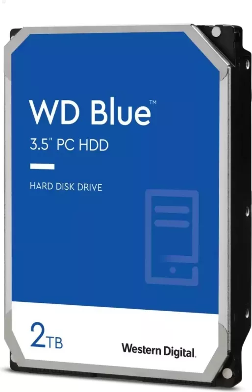 Hard disk Western Digital Blue, 2 TB, 7200 RPM, 256 MB, 3.5", Serial ATA