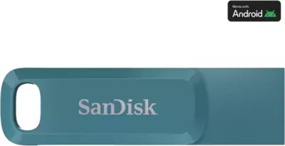 USB memorje SanDisk Ultra Dual Drive Go SDDDC3-256G-G46NBB 256GB USB-C/A USB 3.2 Gen 1, kaltër