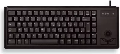 Tastierë Cherry G84-4400 Trackball, USB, Full-size, E zezë
