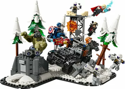 Set ndërtimi LEGO Marvel 76291 Avengers Assemble: Age of Ultron, 613 pjesë, multikolor