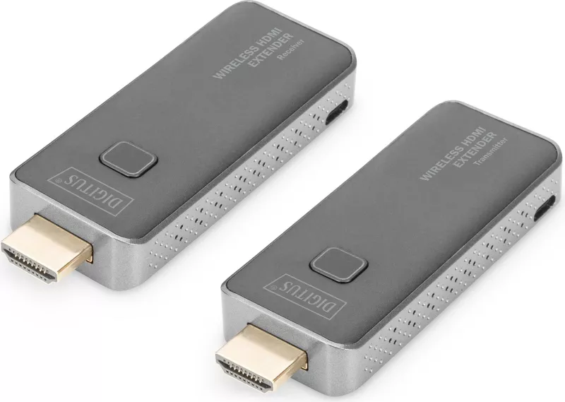 Set HDMI pa tela Digitus, 50 m, 1920 x 1080 pixels, AV transmetues & pranues, 50 m, Pa tela, E zezë, HDCP
