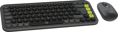 Set tastierë dhe maus Logitech POP Icon Combo Bluetooth US INT'L, grafit