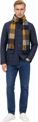 Shall për meshkuj Barbour Large Tattersall Scarf 262MUSC0005, i gjelbër