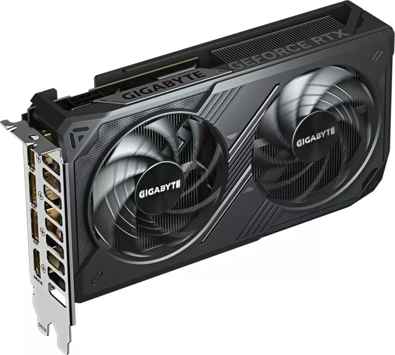 Kartelë grafike Gigabyte GeForce RTX 5060 WINDFORCE 8G, 8GB GDDR7, PCI-E 5.0, e zezë