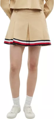 Fund i shkurtër për femra Tommy Hilfiger Jeans DW0DW22969, bezhë