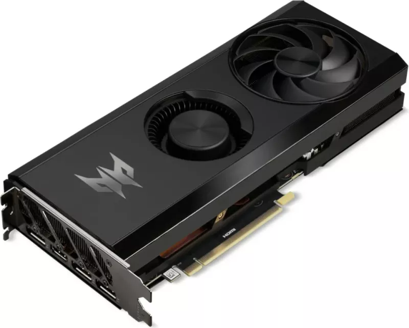 Kartelë grafike Acer APBF-ARX7600-8G-OC, Radeon RX 7600, 8 GB, e zezë