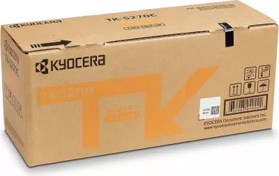 Toner Kyocera TK-5270Y, 6000 faqe, Verdhë
