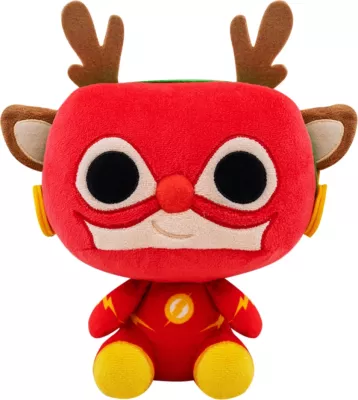 Lodër plush Funko POP DC Holiday Rudolph Flash 7" e kuqe
